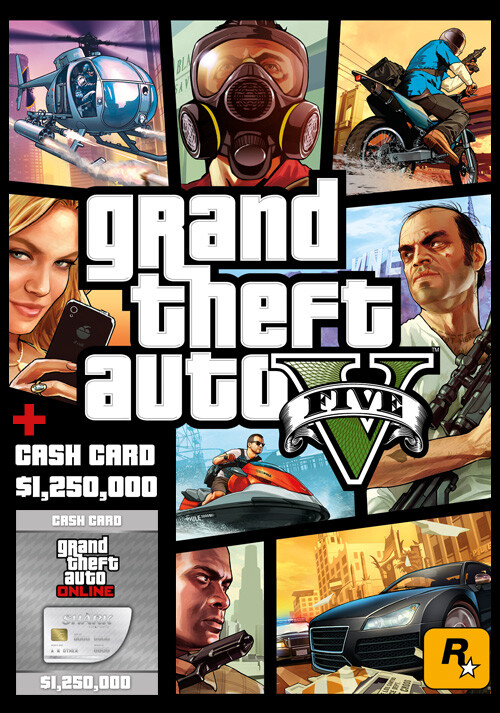 Grand Theft Auto V & Great White Shark Cash Card