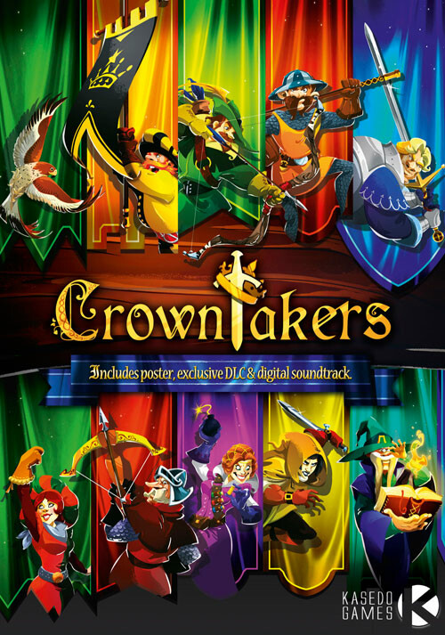crowntakers pc game box cover