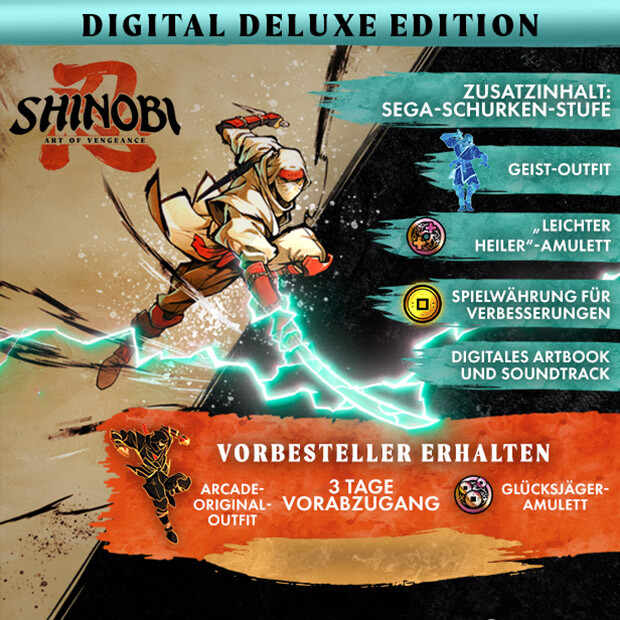 SHINOBI: Art of Vengeance Digital Deluxe Edition