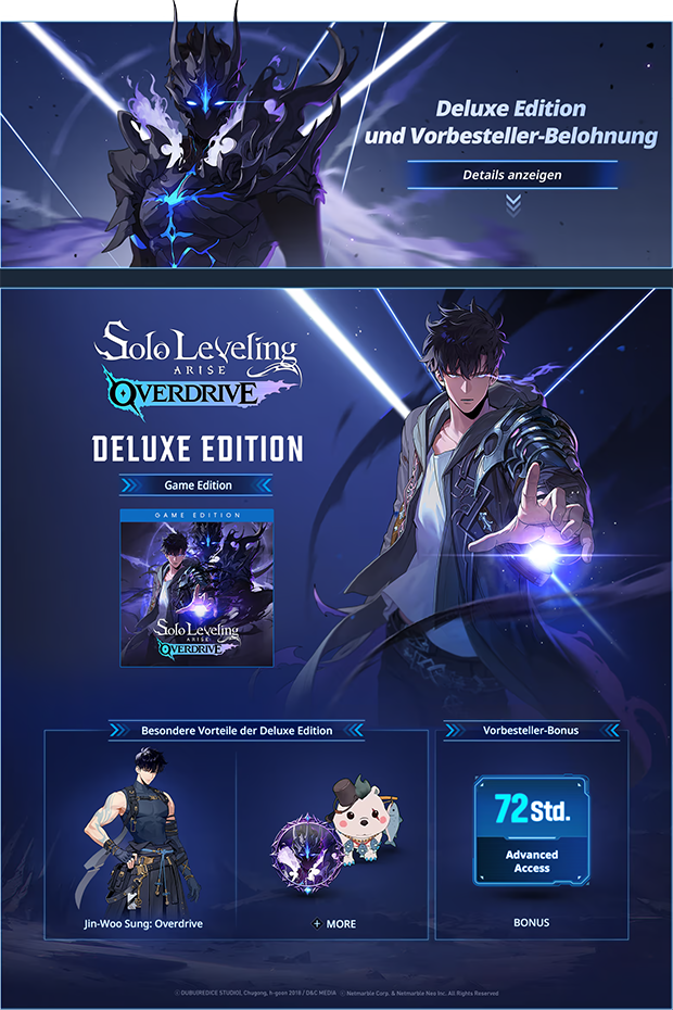 Solo Leveling:ARISE OVERDRIVE - Deluxe Edition