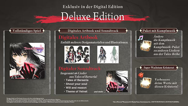 Tales of Berseria Remastered Deluxe Edition