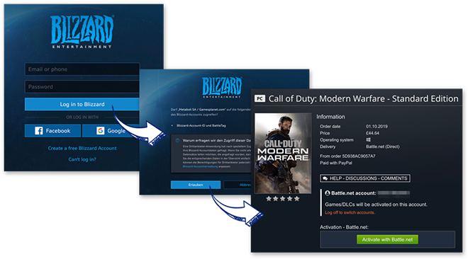 battlenet login